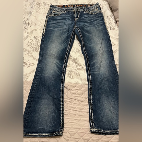 Rock Revival Jeans size 28x33 - Picture 6 of 6